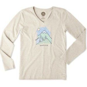 Life Is Good Women's Graphic Crusher Tee XL